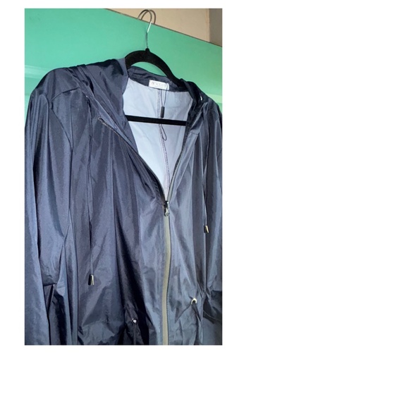 N’Voland 18w navy raincoat new without tags - Picture 2 of 8